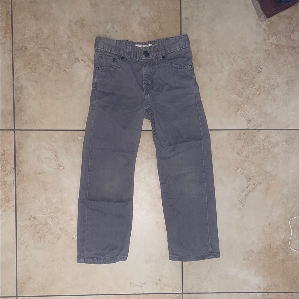 Levi's 514 Straight Gray Pants Size 6